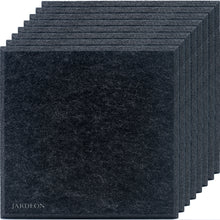 Load image into Gallery viewer, JARDEON Oversized 8 Pack Acoustic Panels Sound Proofing Padding Studio Foam, 24’’ X 24’’ X 0.4’’ Bevled Edge Soundproofing Panels, Great for Acoustic Treatment and Wall Decoration